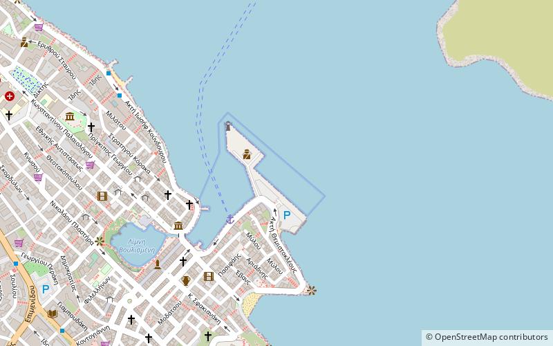 agios nikolaos ajos nikolaos location map