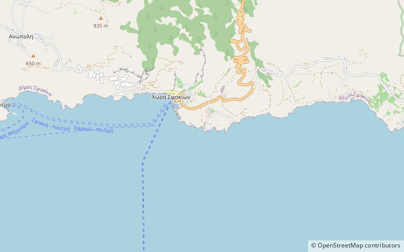 agios charalampos location map