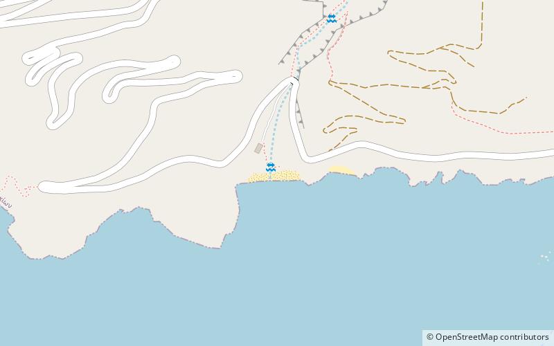 Ilingas beach Hotel location map