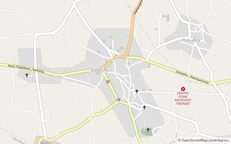 Kastélli location map