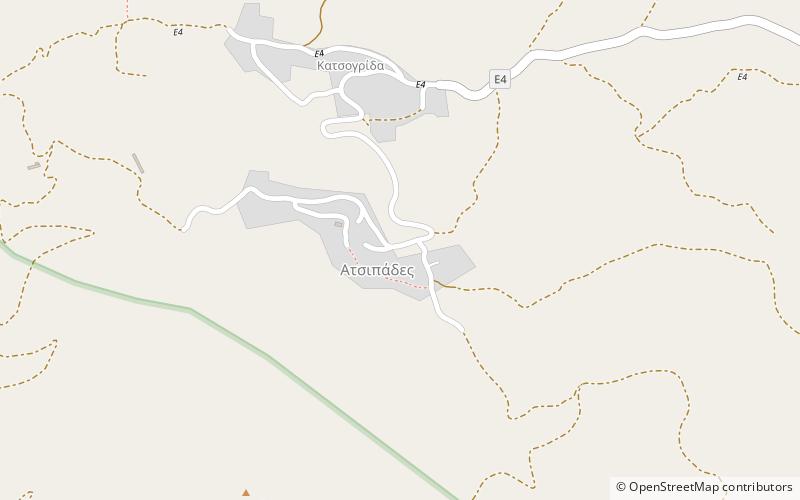 Atsipades location map