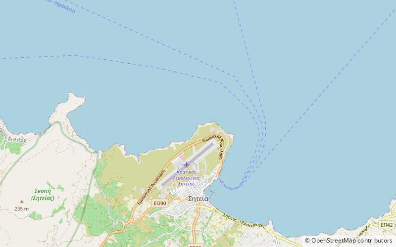 prosfora sitia location map
