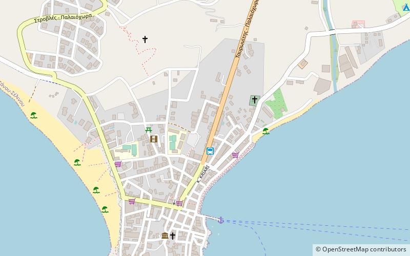 innachori paleochora location map