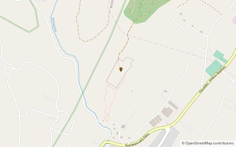 Phourni location map