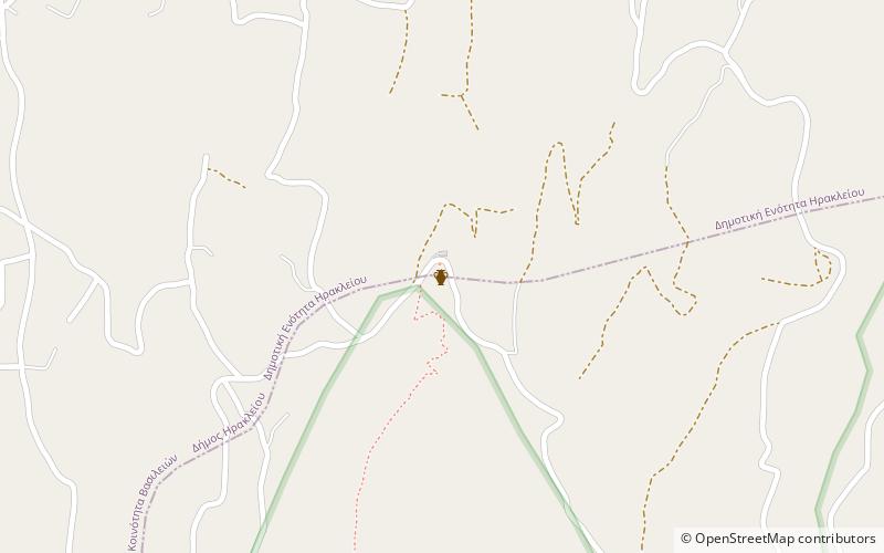 Anemospilia location map