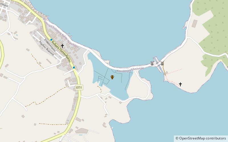 Olunte location map