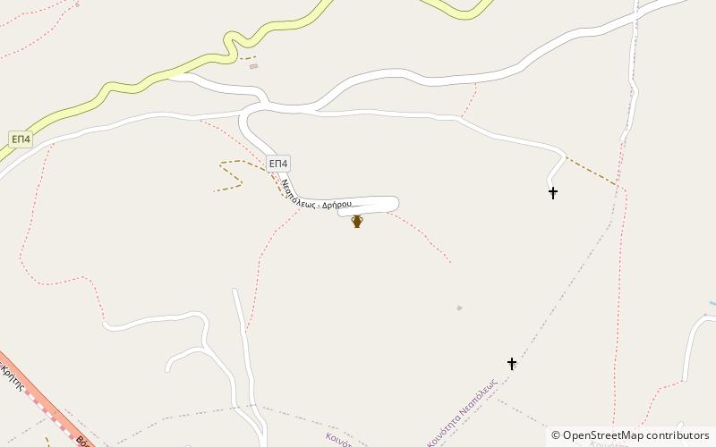 Dreros location map