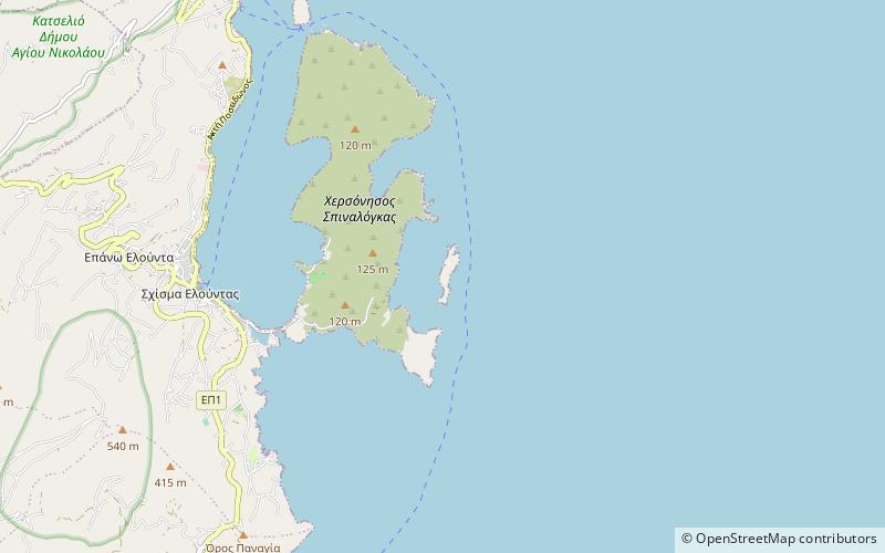 Kolokythas location map