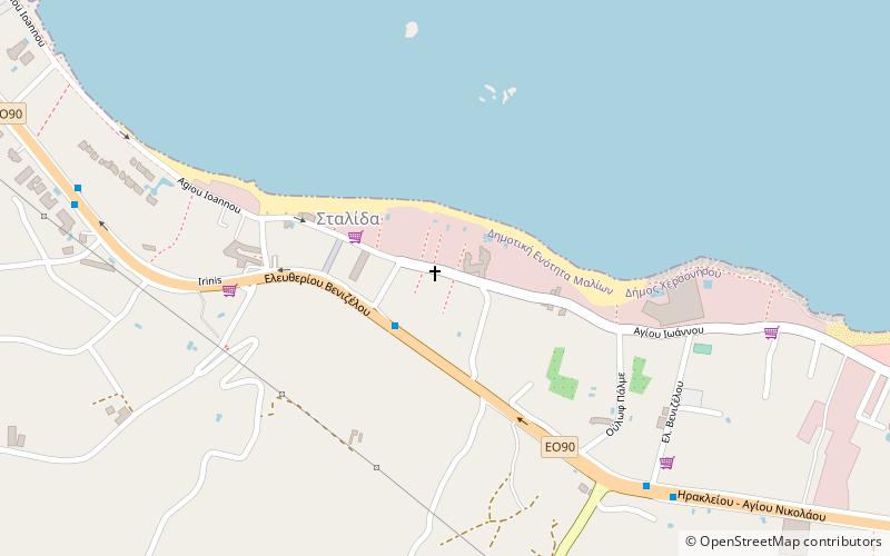 Stalída location map