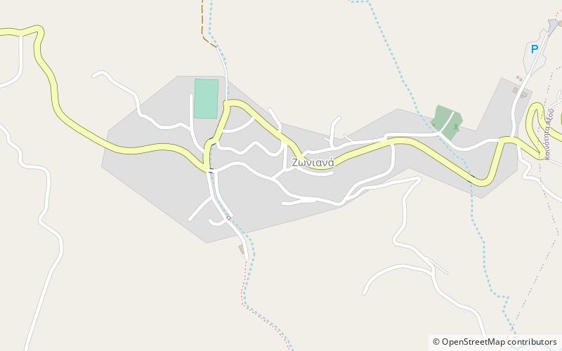 Zonianá location map