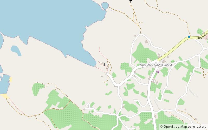 Chrysoskalitissa Monastery location map