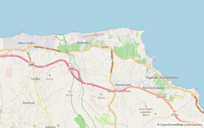 Arion Stables & Apartments Hersonissos location map