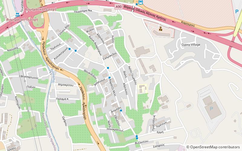Nea Alikarnassos location map