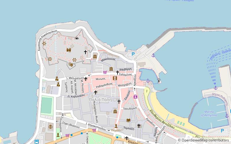 Museum of Contemporary Art Crete Mouseio Synchrones Technes Kretes location map