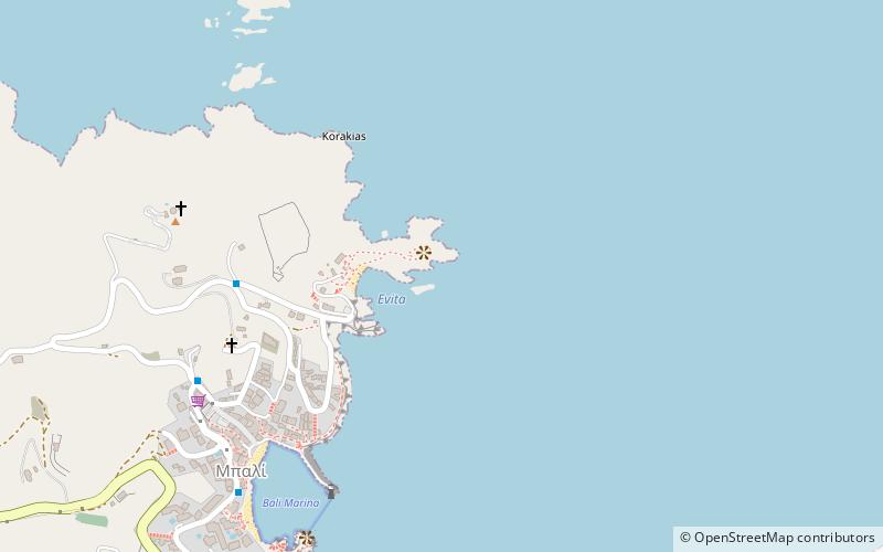 dive spot bali location map