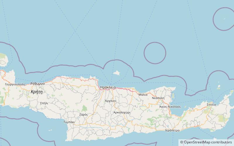 Día location map