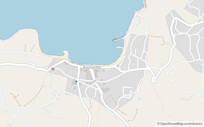 Almyrída location map