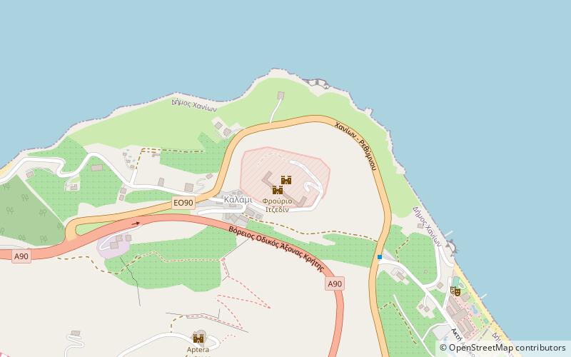 Forteresse d'Izzeddin location map