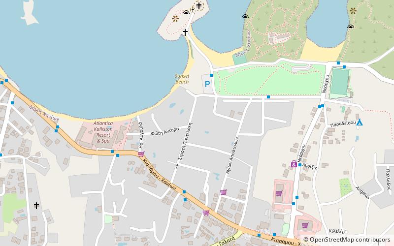 agioi apostoli location map
