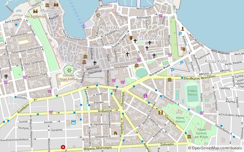 agora market chania location map