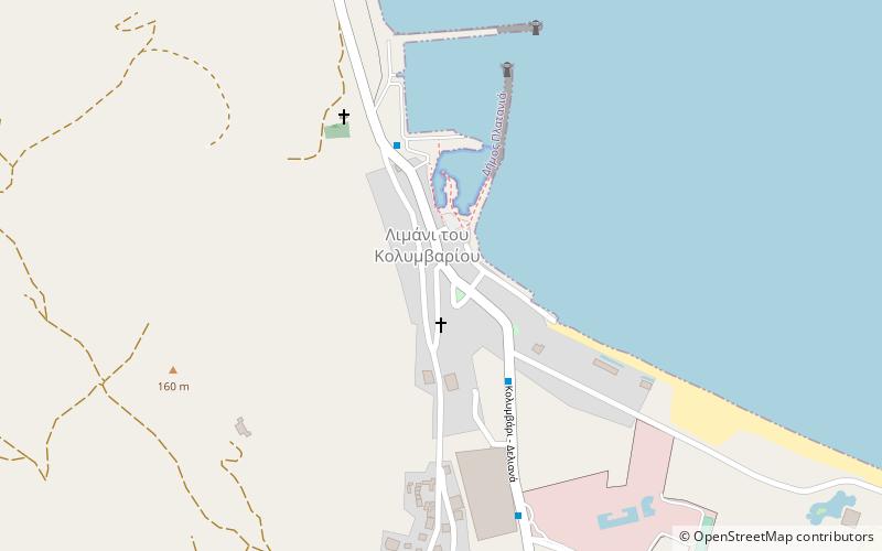 Kolymvári location map