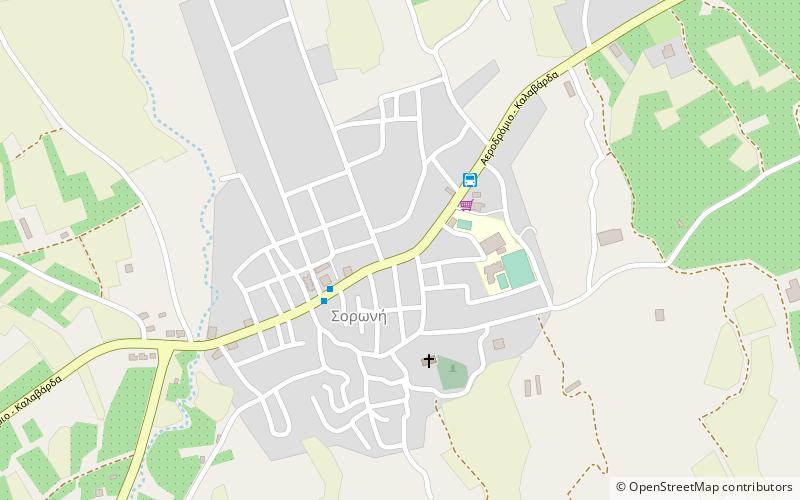 Soroni location map