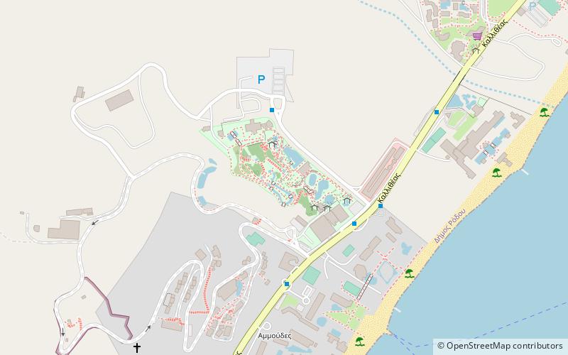 Water Park location map