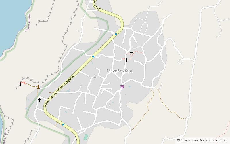 antoniou winery santorin location map