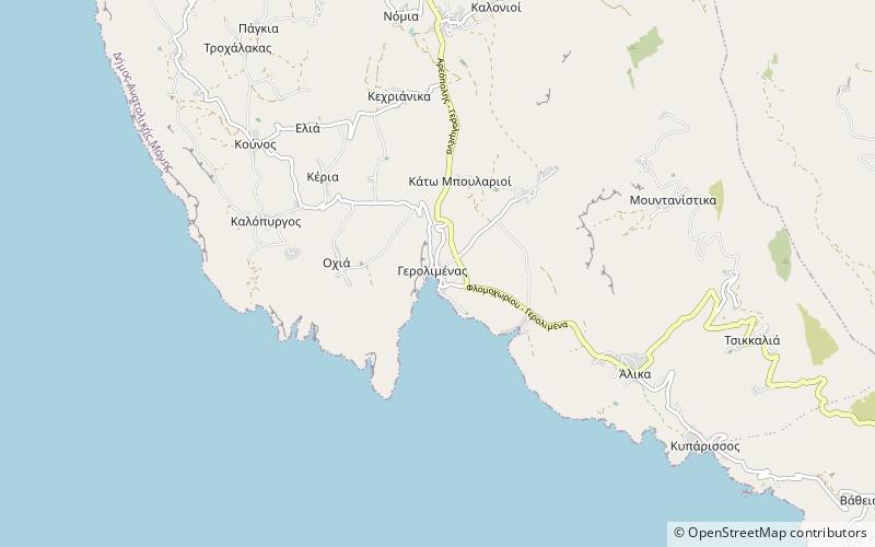 Geroliménas location map