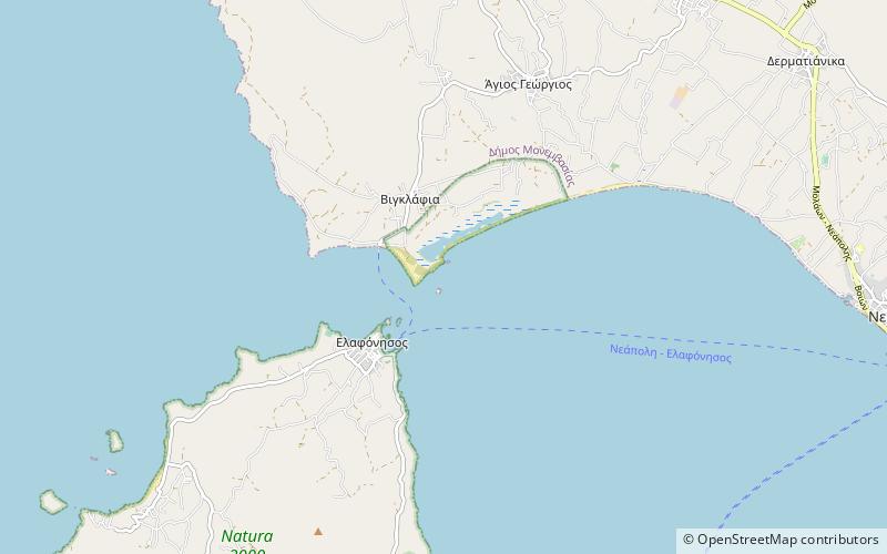 pavlopetri location map