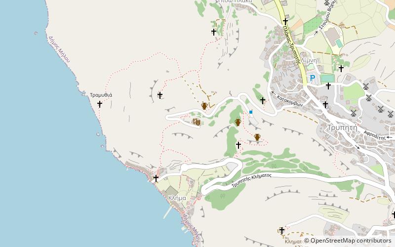 theatro melou milos location map