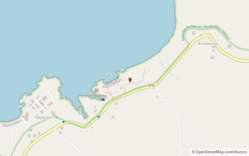 Phylakopi location map