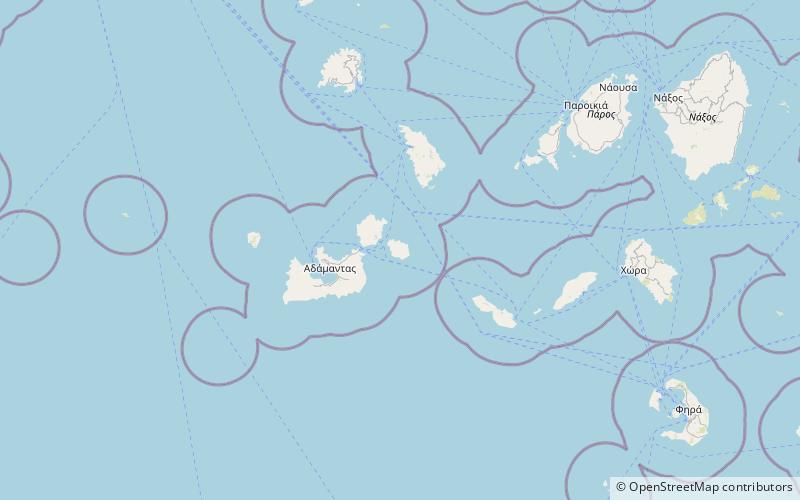 Polýaigos location map