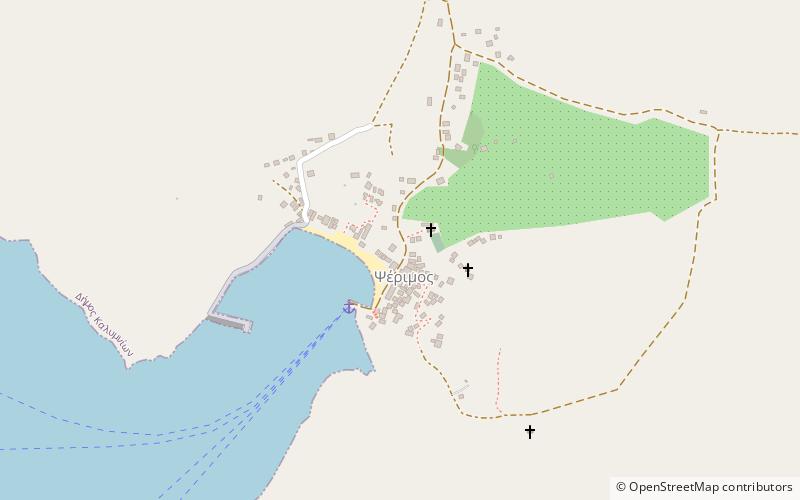 Pserimos location map