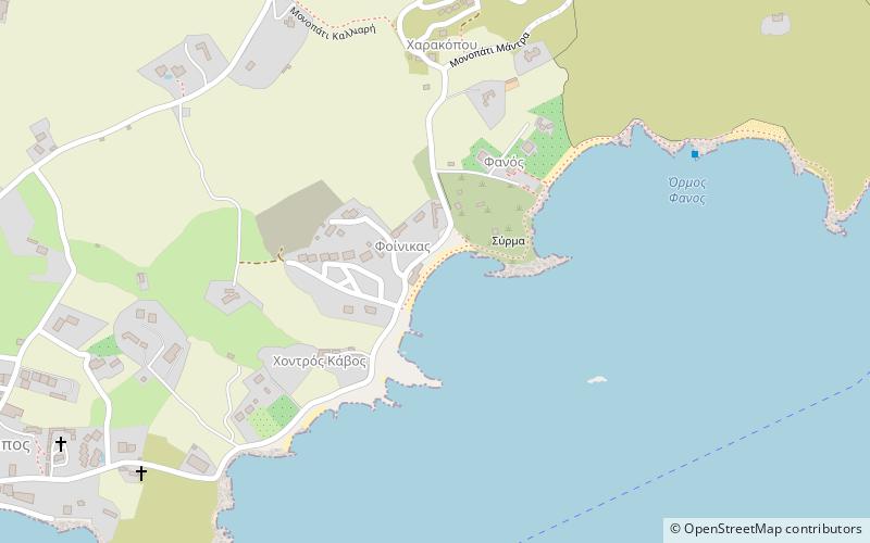 phinikas koufonisi location map