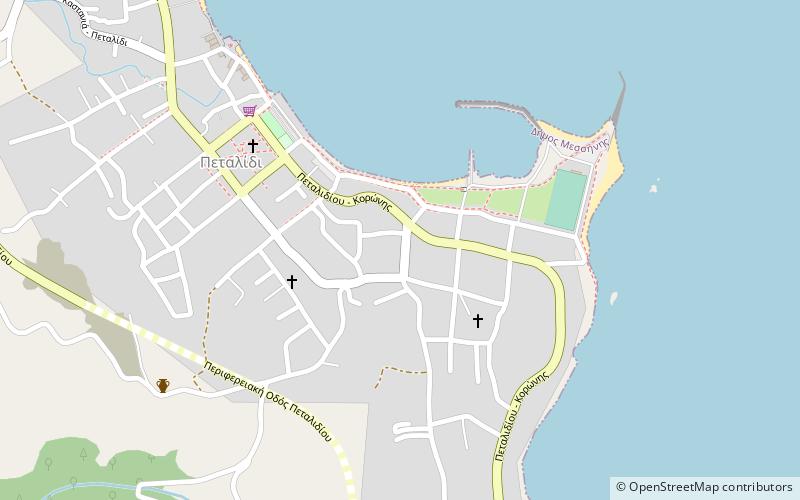 Petalidi location map