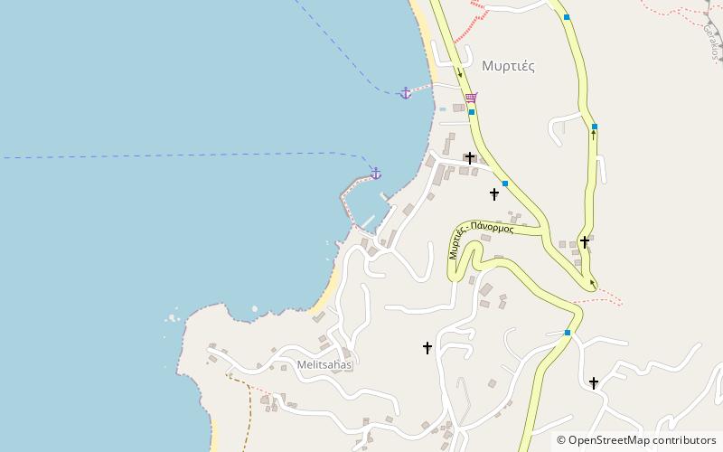 Myrties location map