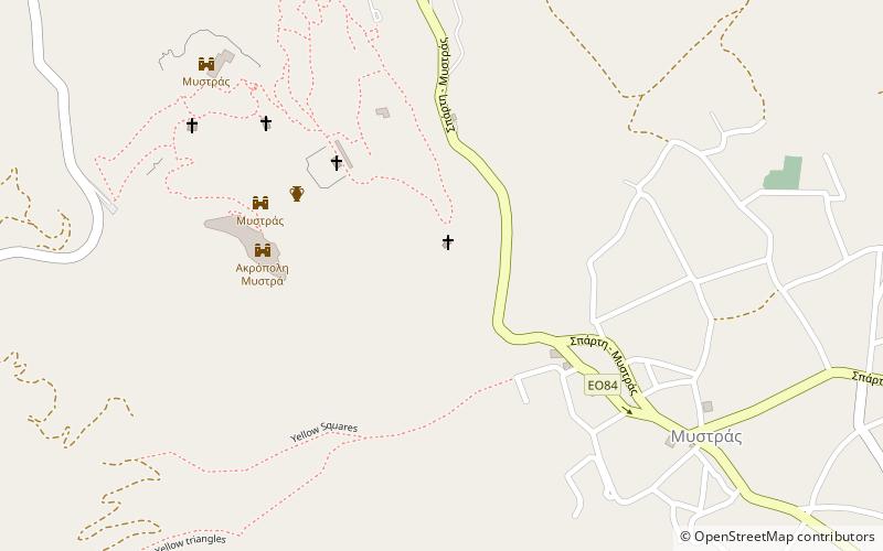 Peribleptos-Kloster location map