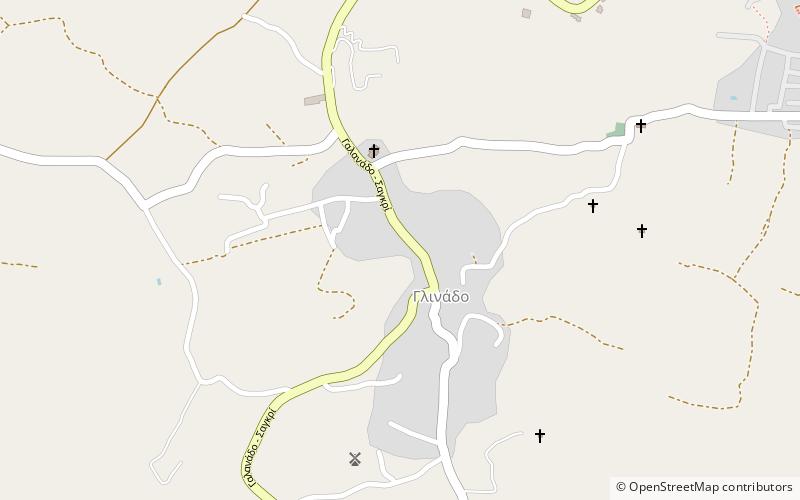 Glynado location map
