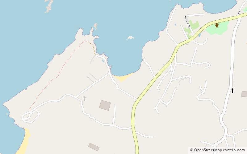 delphini paros location map