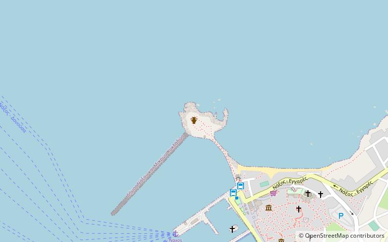 Portara von Naxos location map