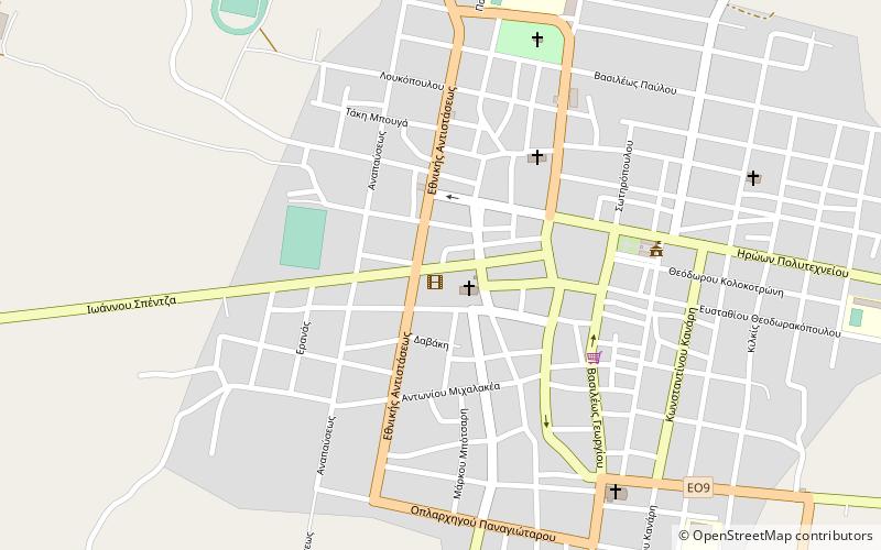 Filiatra location map