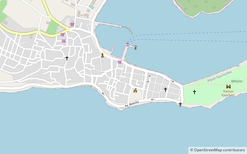 Ermioni location map