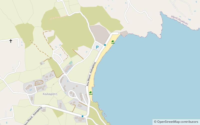 Kalafati location map