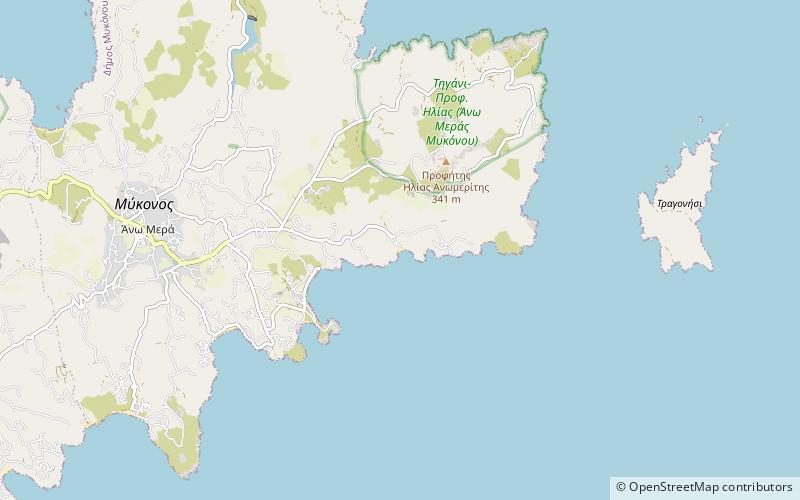 lia mykonos location map