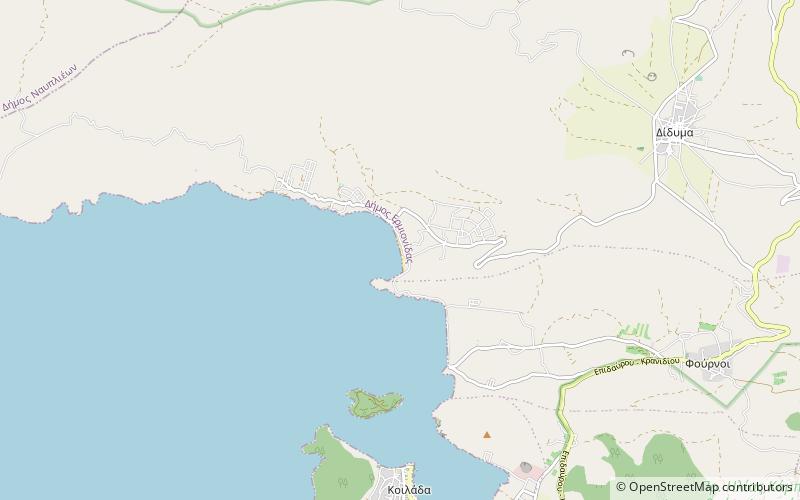 paralia salanti location map