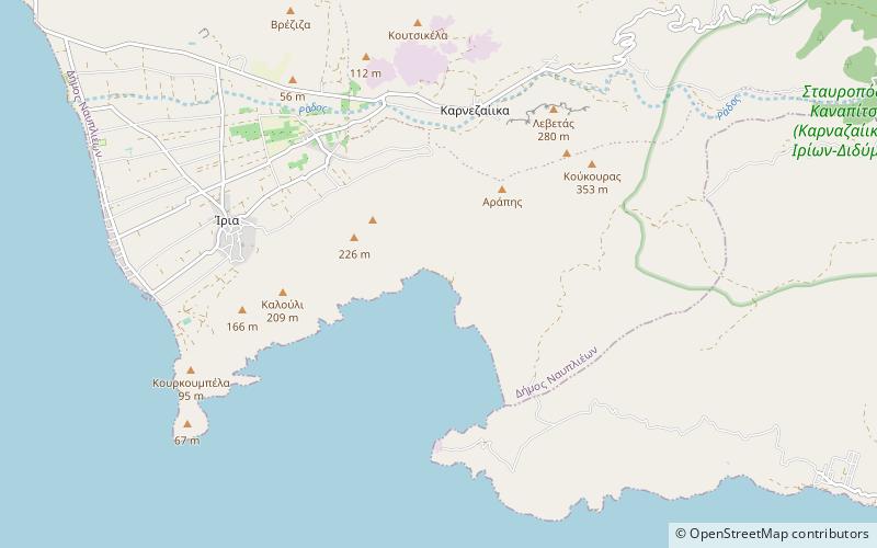 mikre bourlia location map