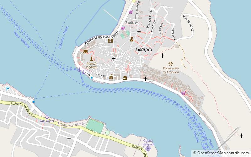 Archaeological Museum of Poros location map