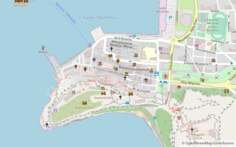 the komboloi museum nauplion location map