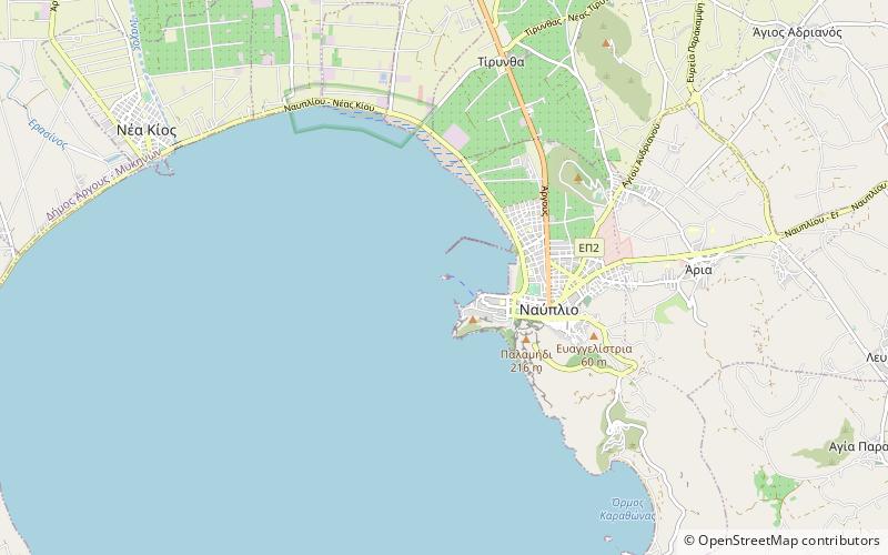 Bourtzi location map